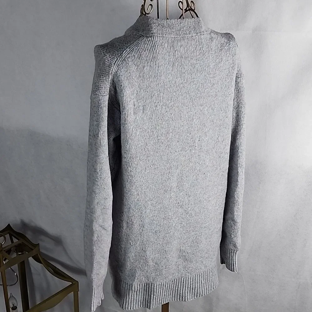 Alpaca, spandex blend Cardigan  Sweater Minimalist Eclectic Grandpa